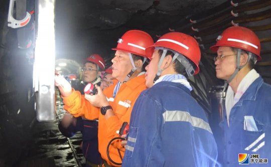 张广宇到金桥煤矿、花园煤矿检查指导工作