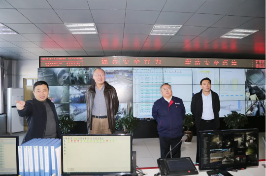 成祥茂到朱家峁煤矿调研指导工作