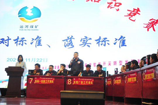运河煤矿举办2021年安全知识竞赛