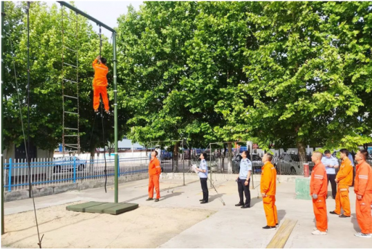 王海峰带队对济矿集团救护中队进行矿山救护队标准化建设突击检查