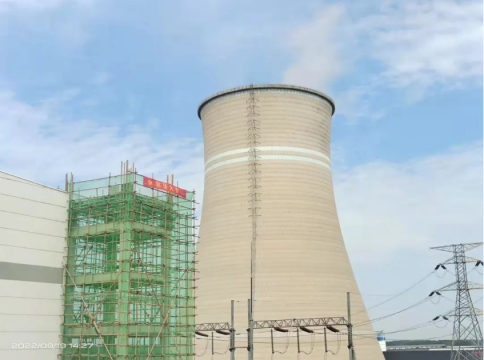 重点项目攻坚︱阳城煤电#1机组背压改造项目消音器支架顺利封顶