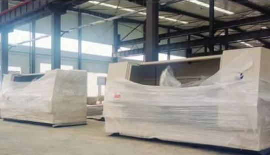 海纳科技高端工程油缸项目第一台设备正式进场