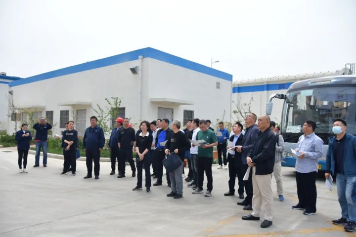 苏鲁豫粮食考察团到江北物流园参观考察