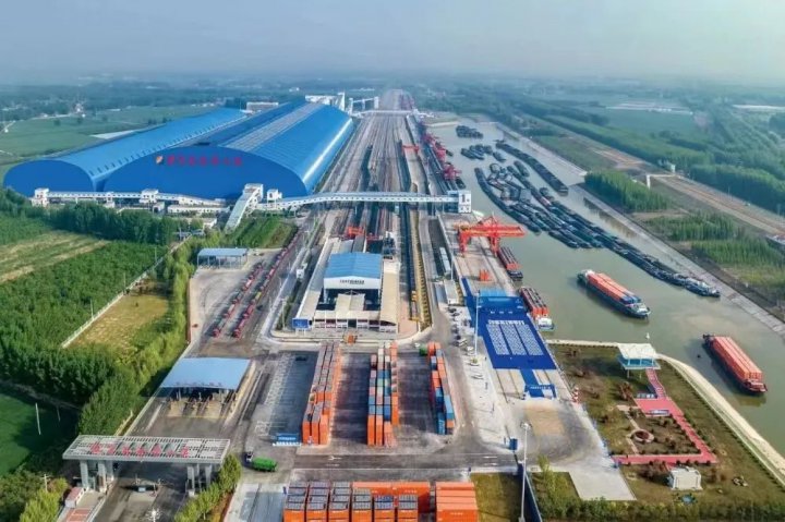 开局·奔跑丨潮起风劲更扬帆，梁山港这个二月“热辣滚烫”