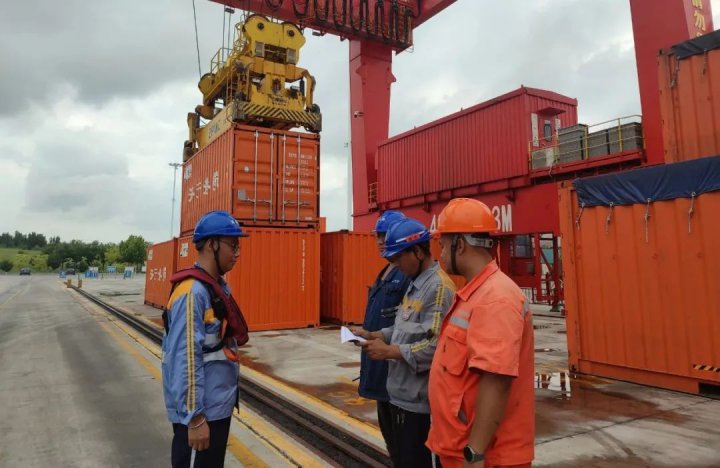 梁山港“三类人”联动，发挥技术保安作用