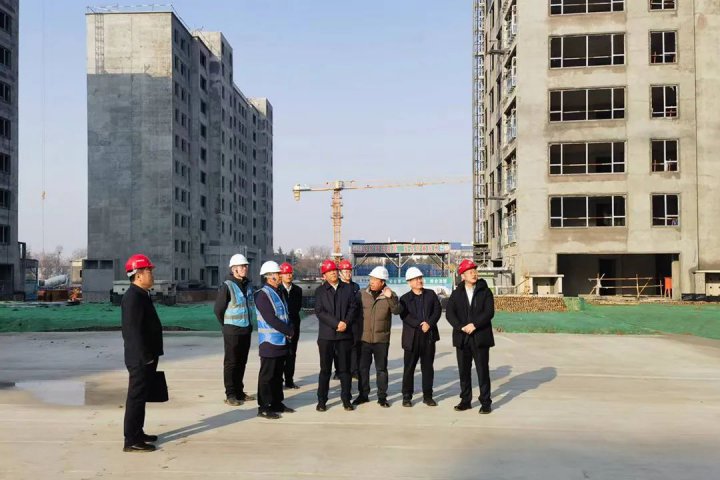 张广宇到圆中园置业调研指导工作