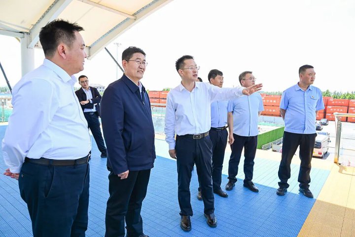 省交通运输厅领导到开云官网登录入口 www.kaiyun.com
调研指导工作